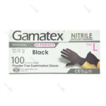 دستکش نیتریل گاماتکس مشکی